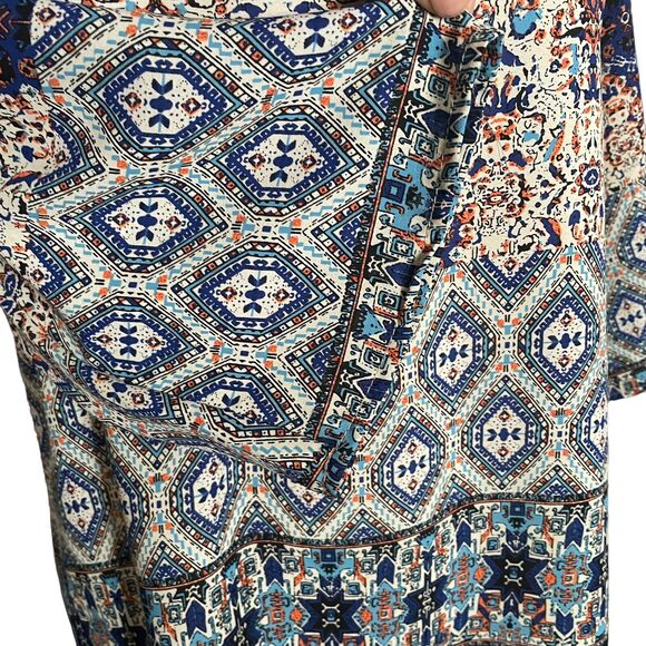 Papermoon by Stitchfix Tunic Top Size M Boho Strappy Back Design Beach Festival - Picture 5 of 8